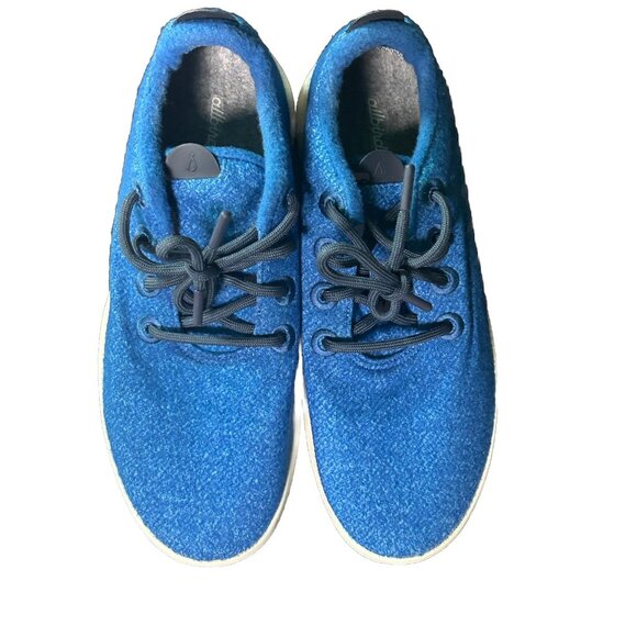 ALLBIRDS Shoes Wool Runner Thrive Teal Trainers Sneakers NEW! Sz  M10 - Picture 7 of 7